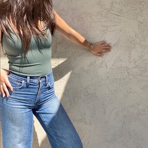 Madewell wide leg jeans:)